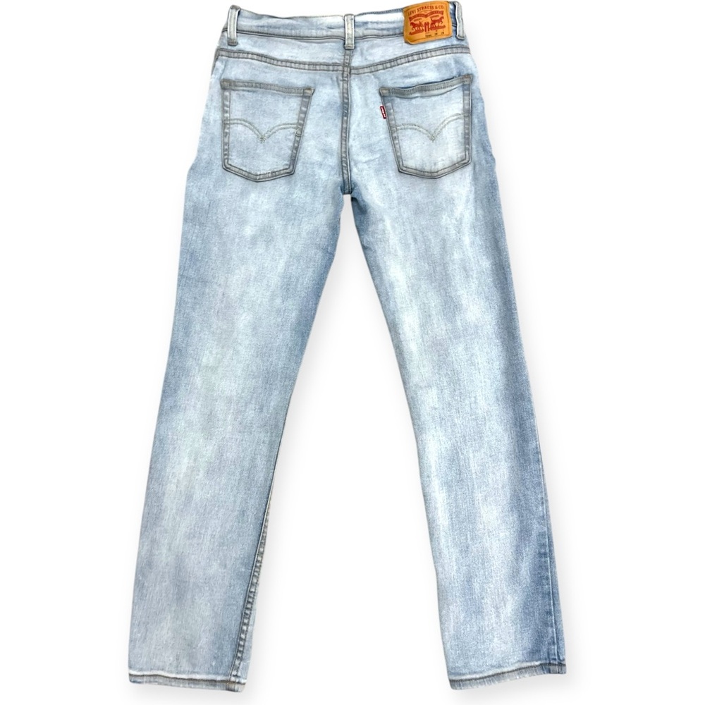 Vintage Levi's 512 Mid Rise Light Wash Taper Jeans | Jrs 16 Reg / Women’s 28x28